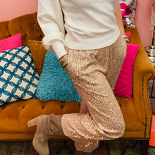 Load image into Gallery viewer, Sassy Sequin Joggers
