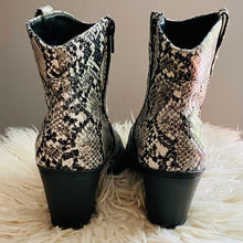 Load image into Gallery viewer, Sugar Snakeskin Boots
