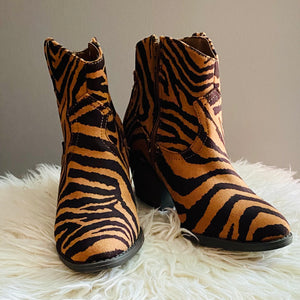 Sugar Tiger Print Boots