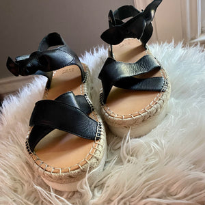 Frye & Co Espadrilles Platform Sandals