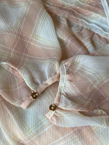 Sheer Peasant Top - Small