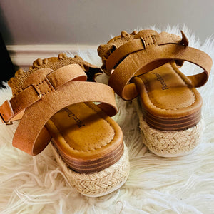 Pierre Dumas Platform Espadrilles Sandals