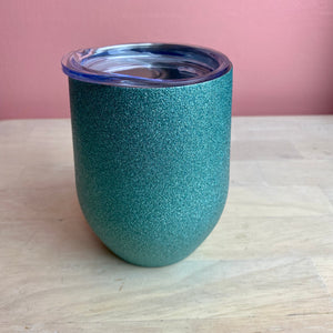 Simmer Wine Tumbler~Teal