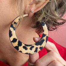 Load image into Gallery viewer, Into The Wild Hoop Earrings
