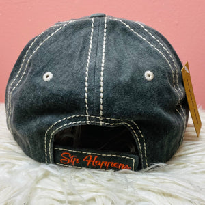 Sip Happens Distressed Ball Cap