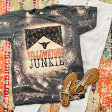 Load image into Gallery viewer, Yellowstone Junkie Graphic Tee
