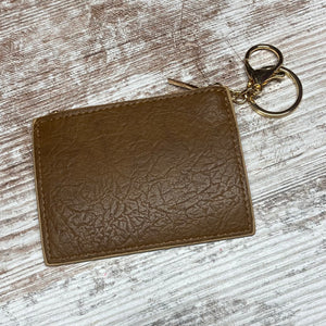 Genuine Leather Keychain Wallet