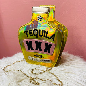 Regrets Guaranteed Tequila Crossbody Purse