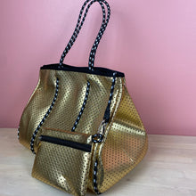 Load image into Gallery viewer, The Giavanna Neoprene Tote-Gold
