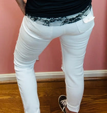 Load image into Gallery viewer, So Ripped Distressed Skinny Jeans~White
