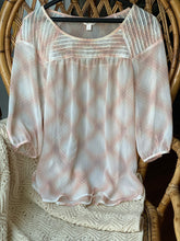 Load image into Gallery viewer, Sheer Peasant Top - Small
