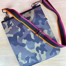 Load image into Gallery viewer, The Giavanna Neoprene Crossbody-Green Camo
