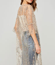 Load image into Gallery viewer, Glitter Sequin Kimono
