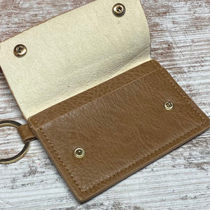 Genuine Leather Keychain Wallet