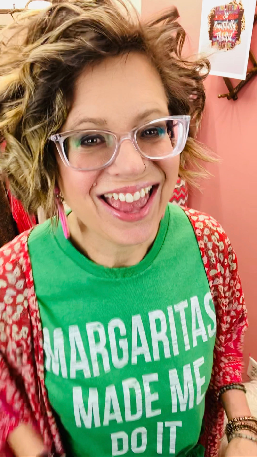 Margaritas Made Me Do It Tee