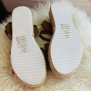 Pierre Dumas Platform Espadrilles Sandals